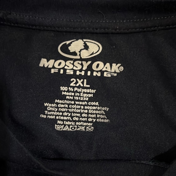 Mossy Oak Fishing Shirt 2XL - Picture 3 of 3
